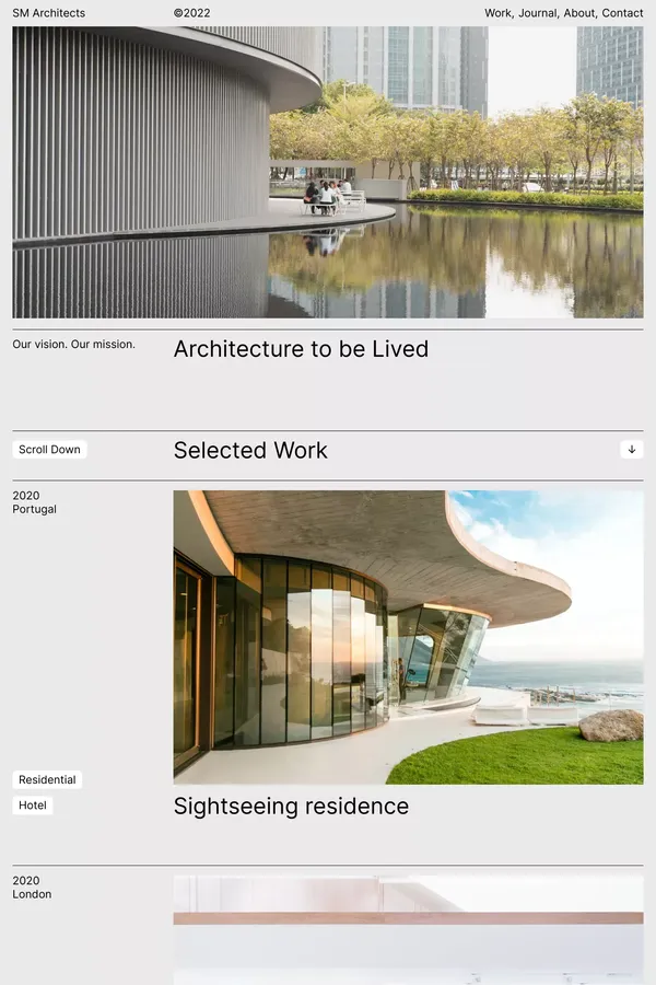 SM Architects – Webflow website template - Template design inspiration
