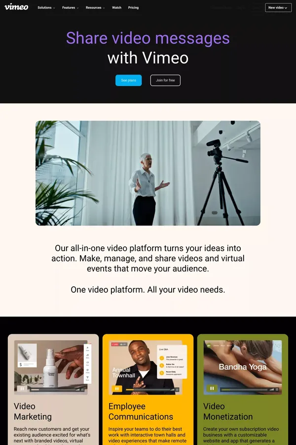 Verify to Continue - Landing design inspiration