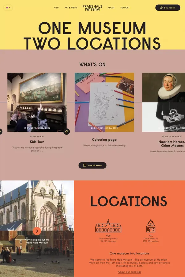 Home - Frans Hals Museum - Other design inspiration