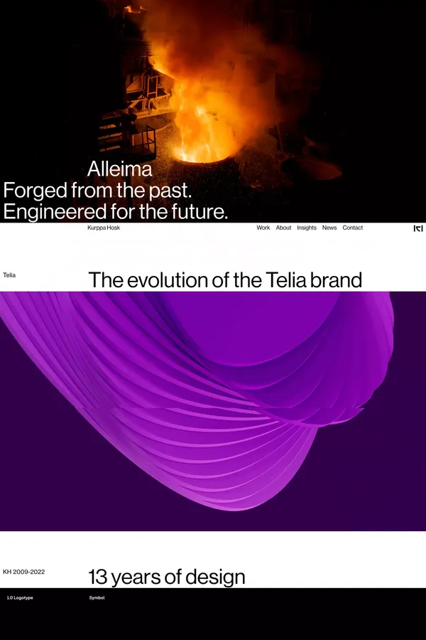Kurppa Hosk - Brand Agency Stockholm New York - Portfolio design inspiration