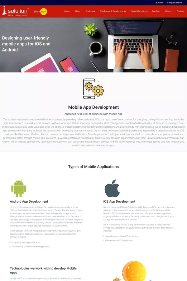 eCommerce Mobile App Development Company in Jaipur