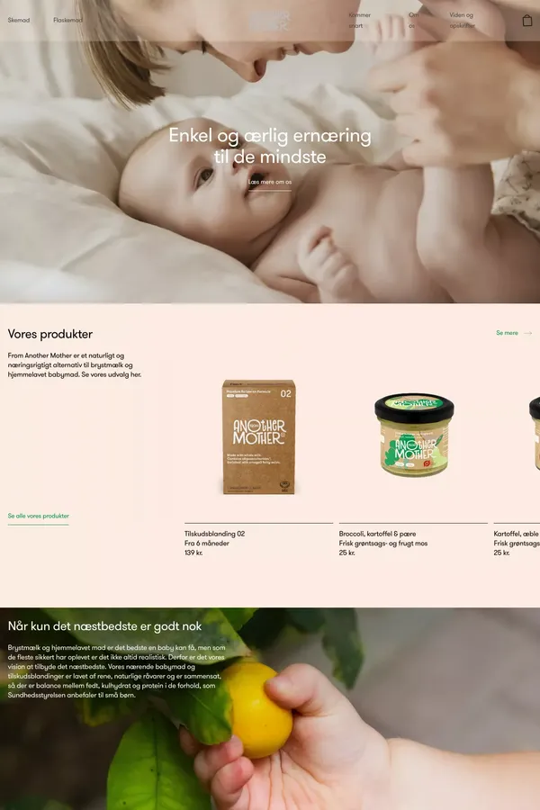 From Another Mother - Ecommerce design inspiration