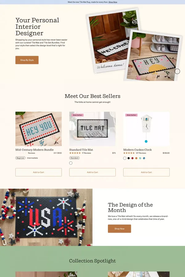 Letterfolk - Ecommerce design inspiration