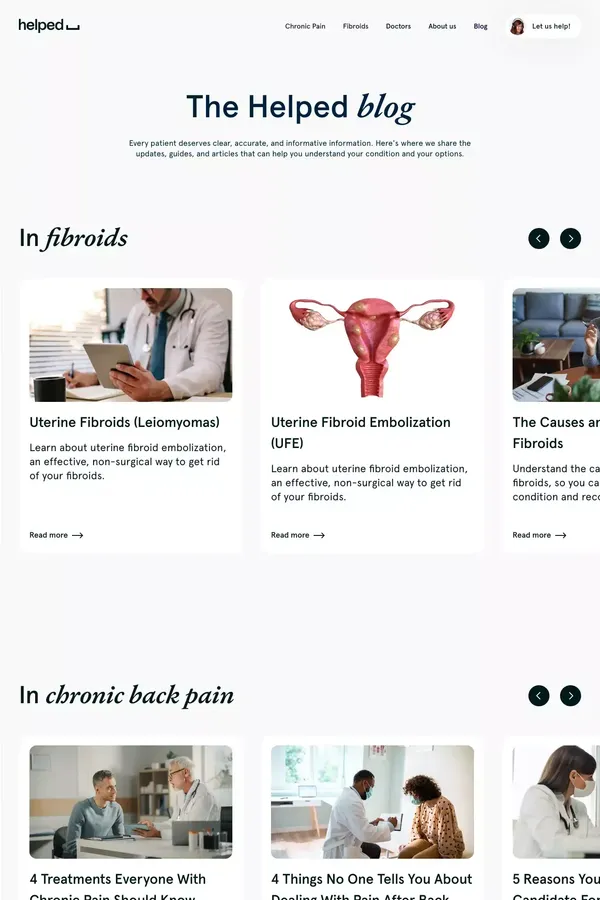 Blog - Blog design inspiration