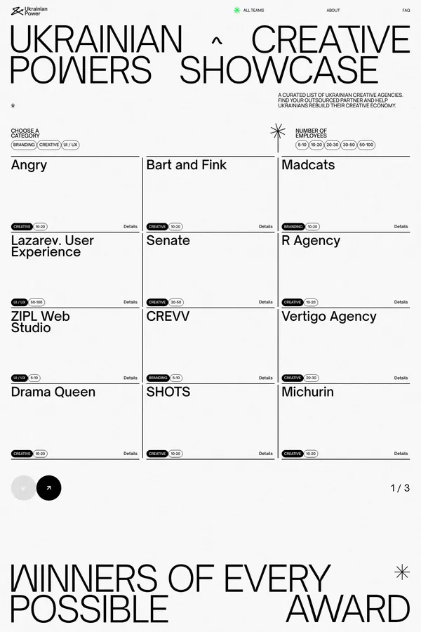 Agencies | Ukrainian Power - Other design inspiration