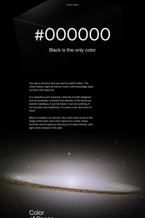 #000000 - website design inspiration