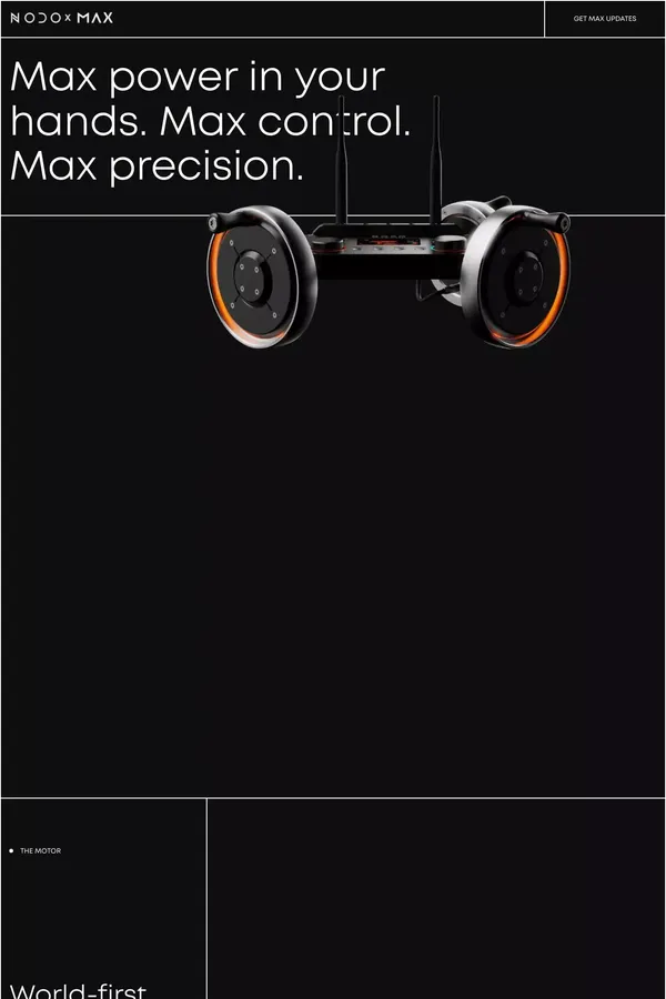 NODO x MAX | Inertia Wheels