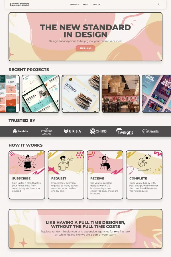 brandpunx - website design inspiration