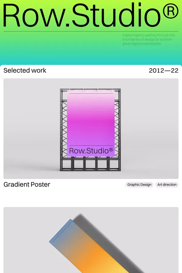 Row.Studio® – Webflow HTML website template - Template design inspiration