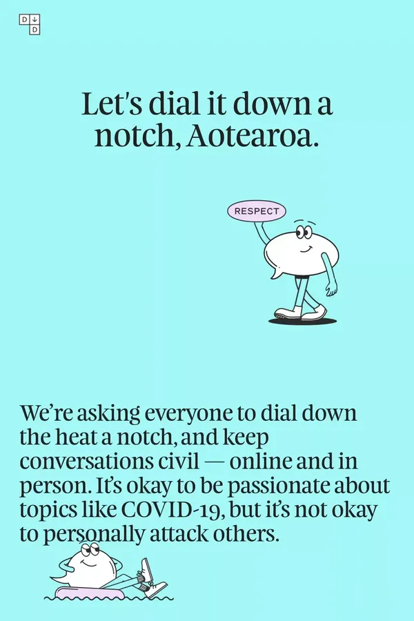 Dial it Down a Notch, Aotearoa - Other design inspiration