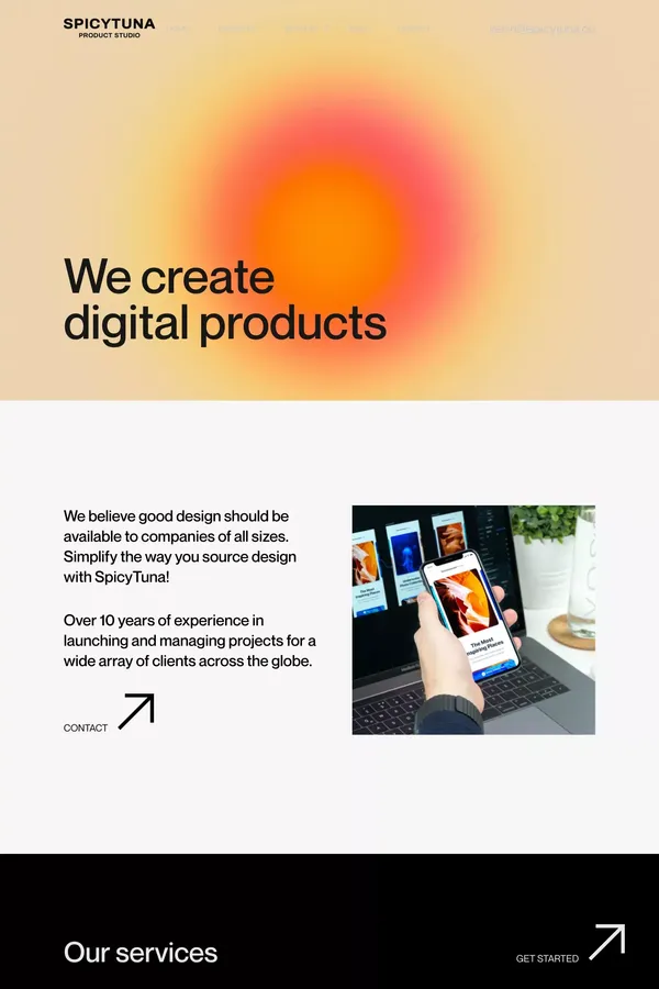 Our Services | Tampa, FL | SpicyTuna Design - About Us  design inspiration
