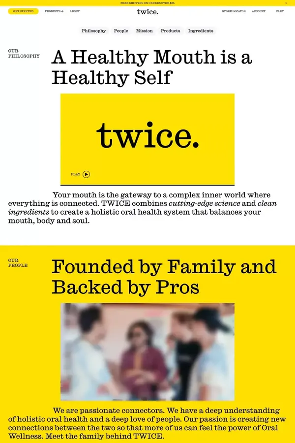 About Us						| TWICE - About Us  design inspiration