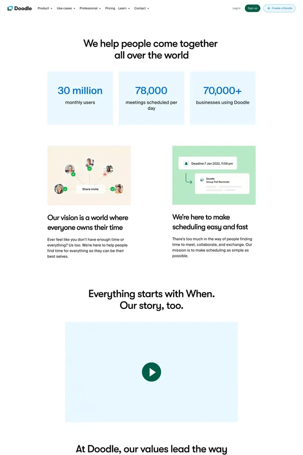 About us | Doodle | Doodle - About Us  design inspiration