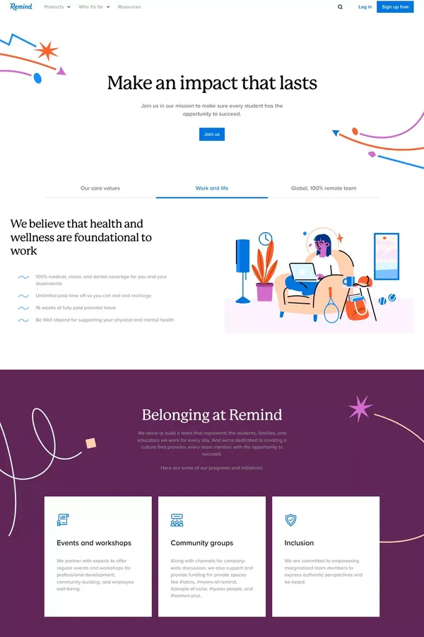 Careers | Remind - Career design inspiration