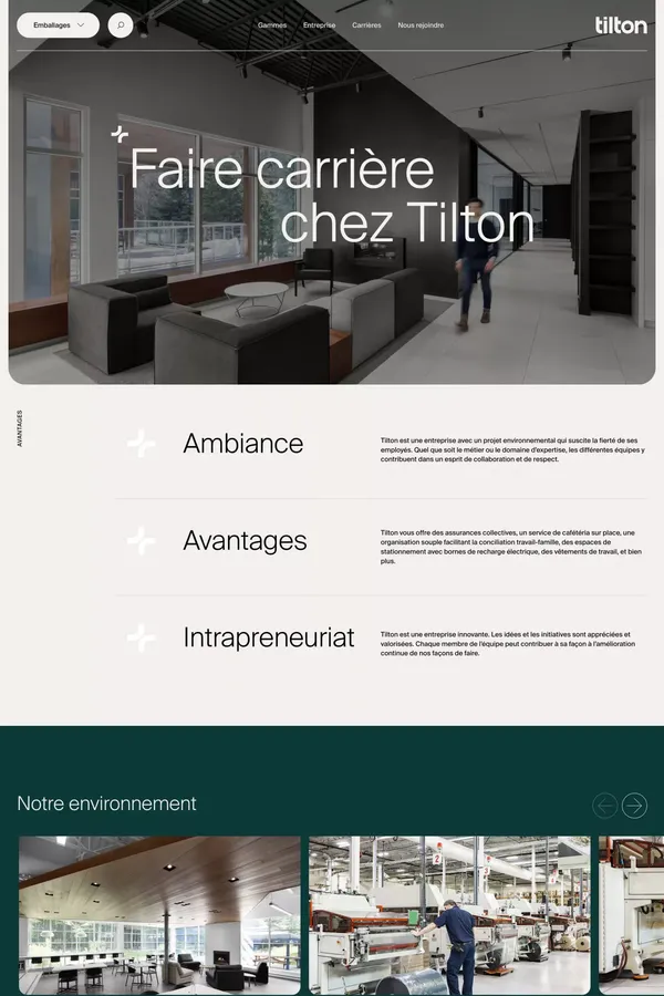 Carrières - Career design inspiration