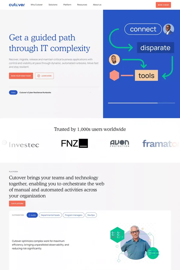 Cutover | Work Orchestration and Observability platform