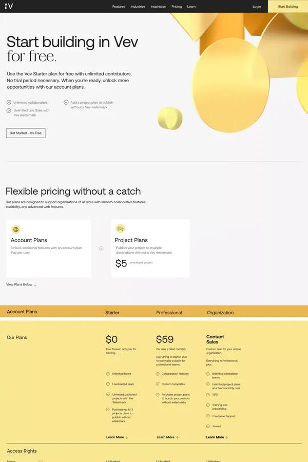 Pricing - Pricing design inspiration