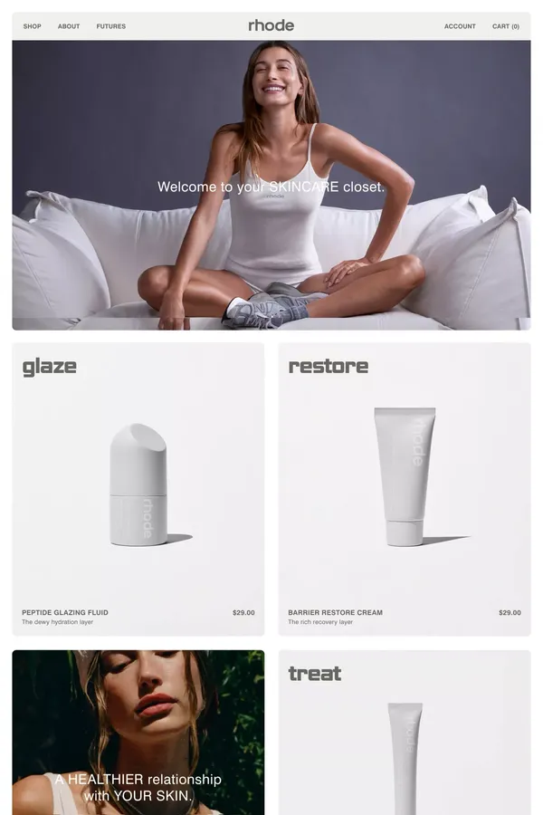 Shop – rhode - Product listing design inspiration