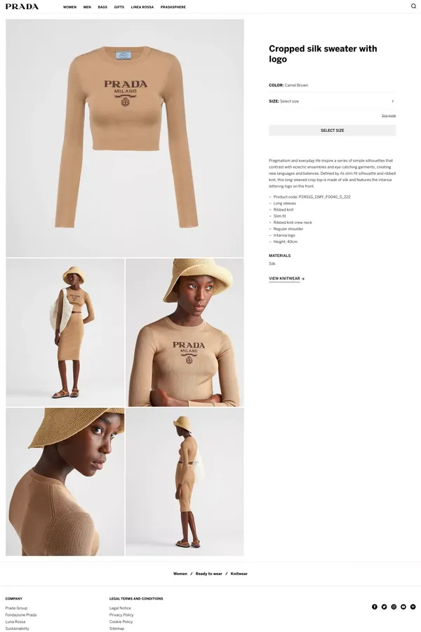 Access Denied - Product page design inspiration