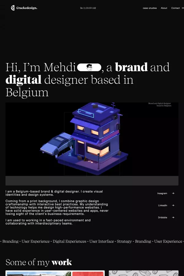 CrackeDesign. | Inspiring, delighting and memorable brand design - Portfolio design inspiration