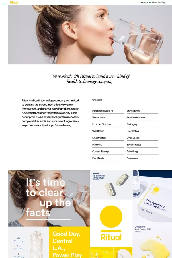 Brand Building | Practice - Case Study design inspiration