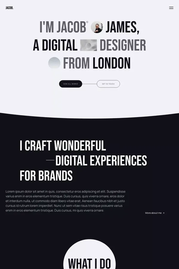 Jacob - Webflow Ecommerce Website Template