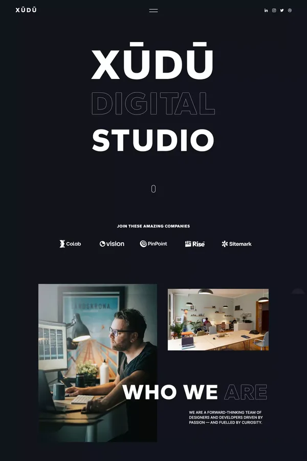 Xūdū - Webflow Ecommerce website template - Template design inspiration