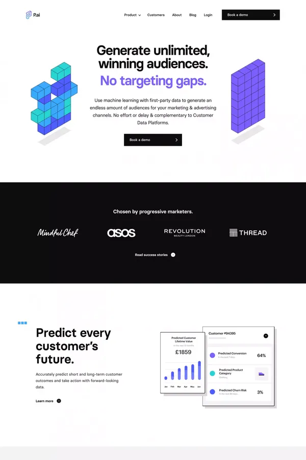 Home — P.ai - Landing design inspiration