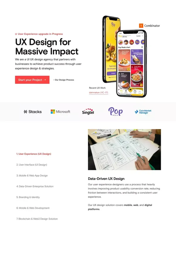 Zensite: Creative UI UX Design Agency - website design inspiration