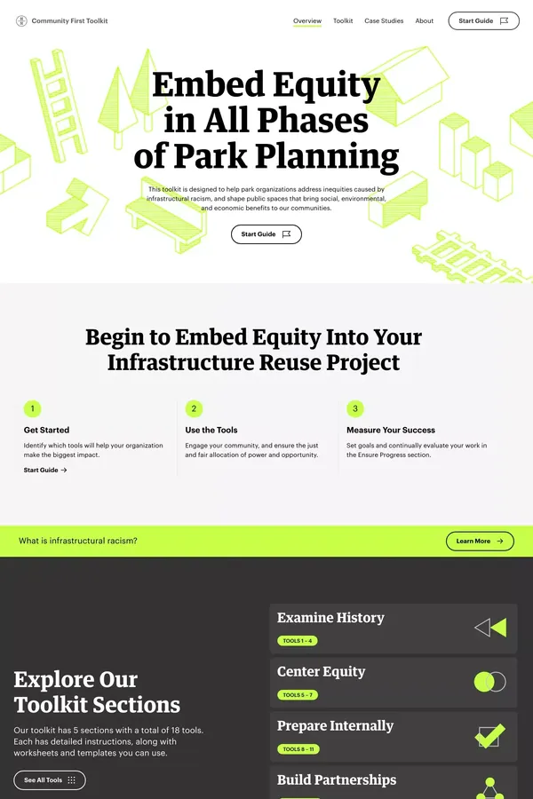 High Line Network - Embed Equity in all phases of Park Planning - Blog design inspiration