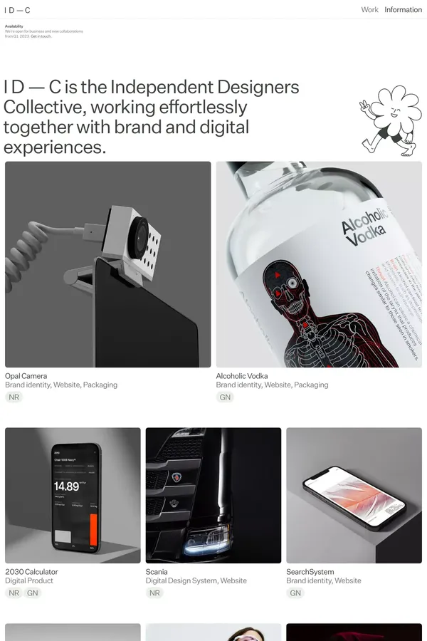 I D — C - Portfolio design inspiration