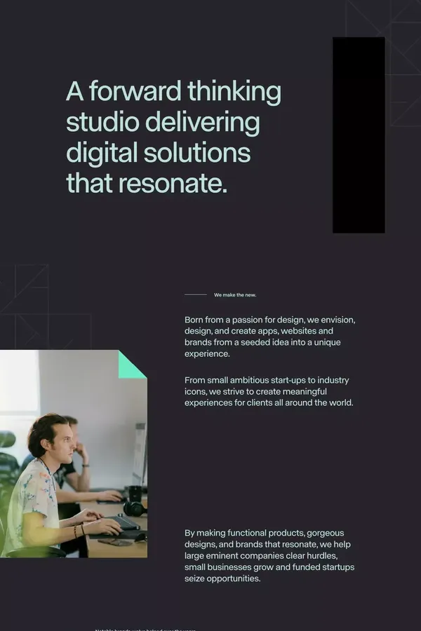 Kreativa Studio - Shaping products, designs, and brands that resonate. - website design inspiration