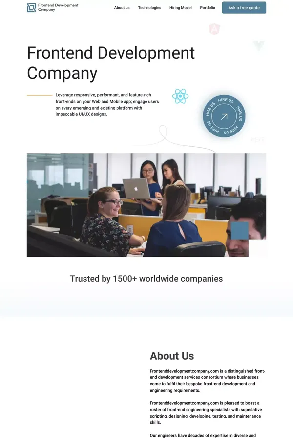 Frontend Development Company