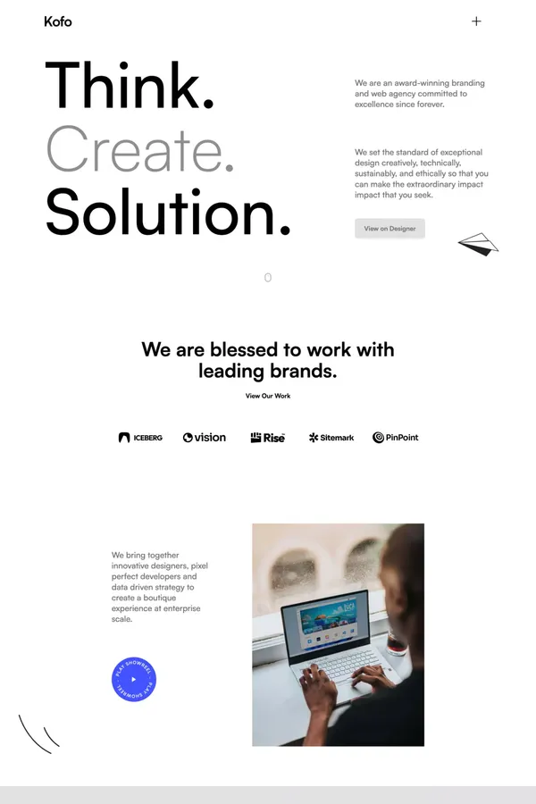 Kofo - Webflow Ecommerce website template - Template design inspiration