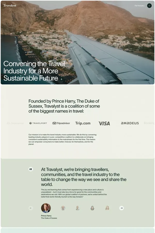 Travalyst - Sustainable Tourism - Other design inspiration