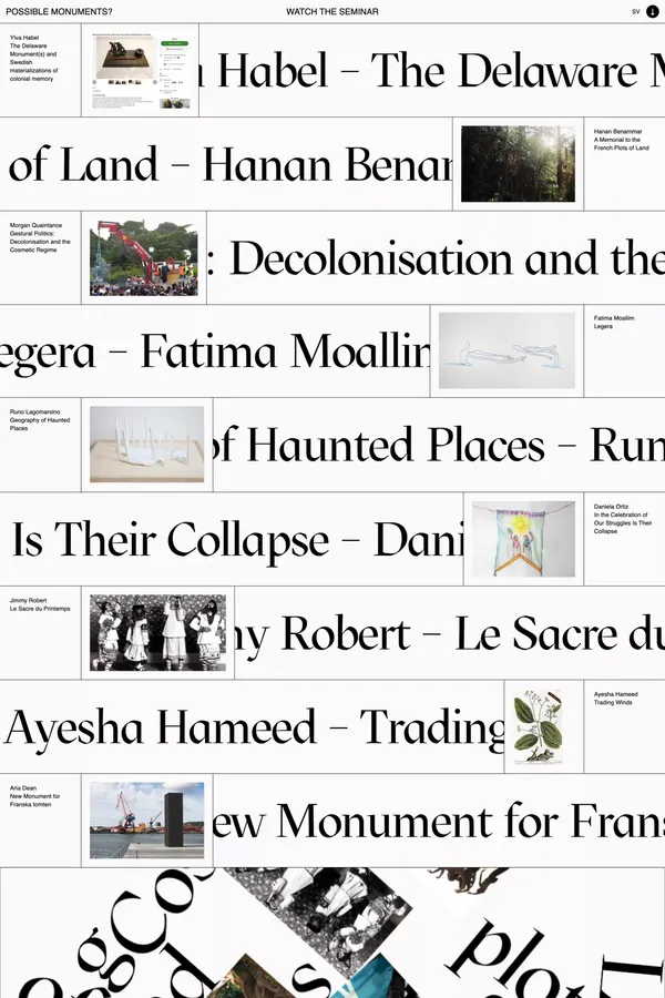 Possible Monuments? - Other design inspiration