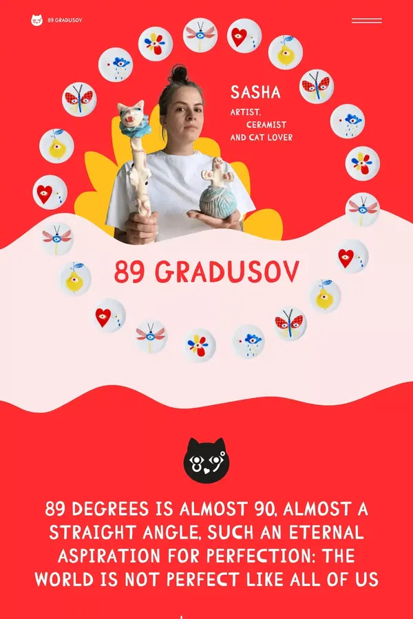 89 gradusov - website design inspiration