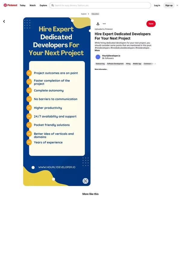 Hire Expert Dedicated Developers For Your Next Project in 2022 | Development, Dedication, Hiring - Other design inspiration
