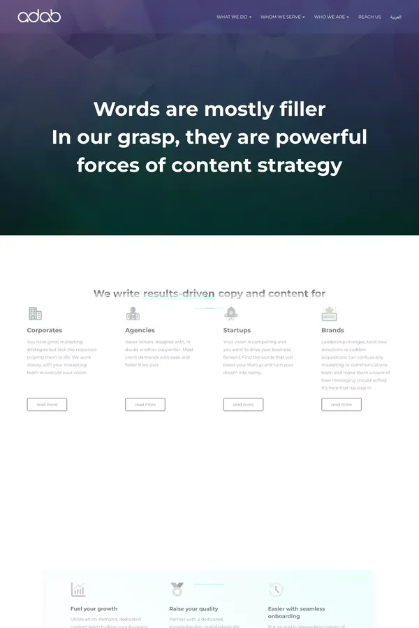 Advanced Bilingual Copywriting Services - ADAB