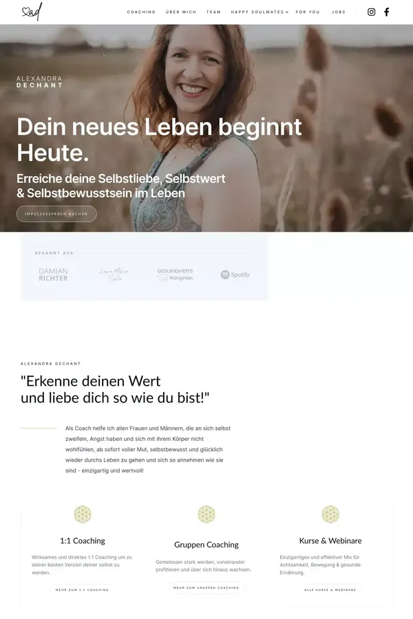 Coaching für Selbstliebe, Selbstbewusstsein, Selbstwertgefühl