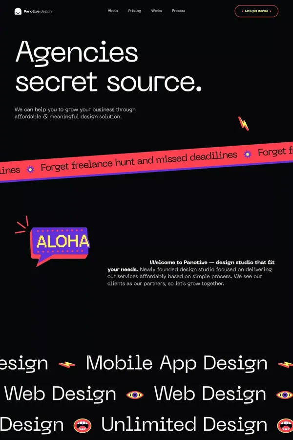 Panotive Design - Forget freelance hunt