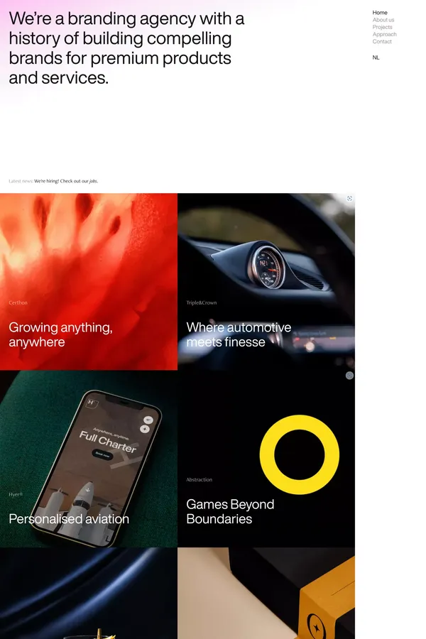 Stuurmen Branding Agency · Eindhoven - Portfolio design inspiration