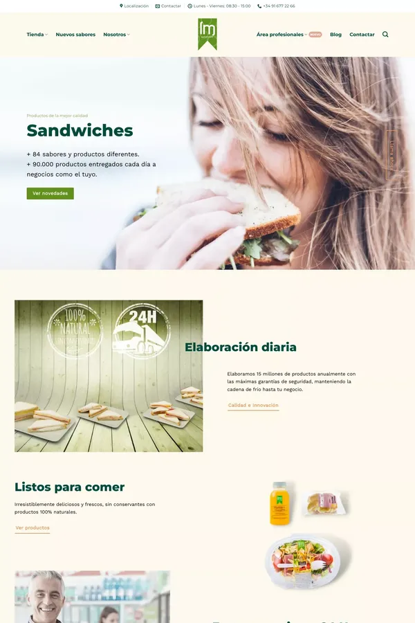 Fabricante de Sandwich Sandwich LM »