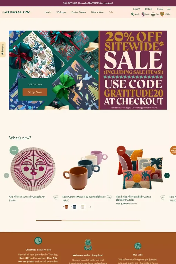 Jungalow® Shop by Justina Blakeney and Co. Decorate Wild!