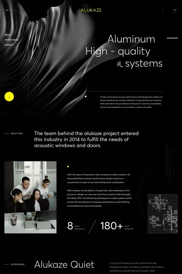 Aluminum High - quality systems