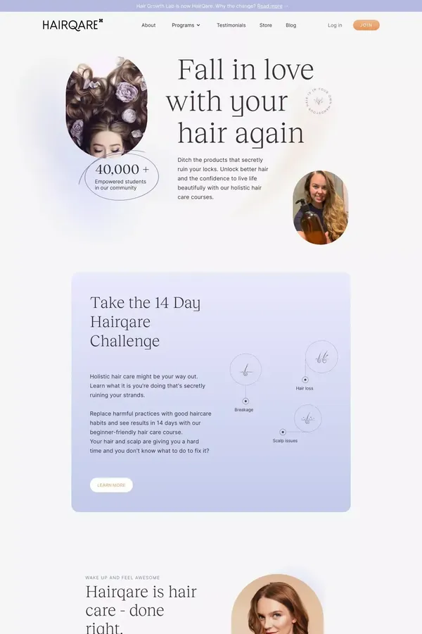 Fall in love with your hair again - Hairqare