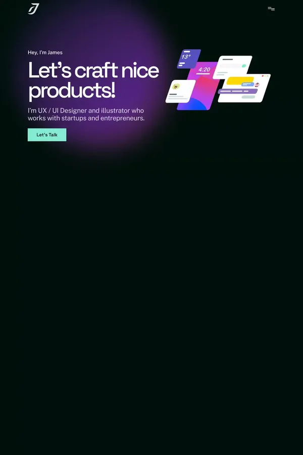 Hey James - Human Product Designer.