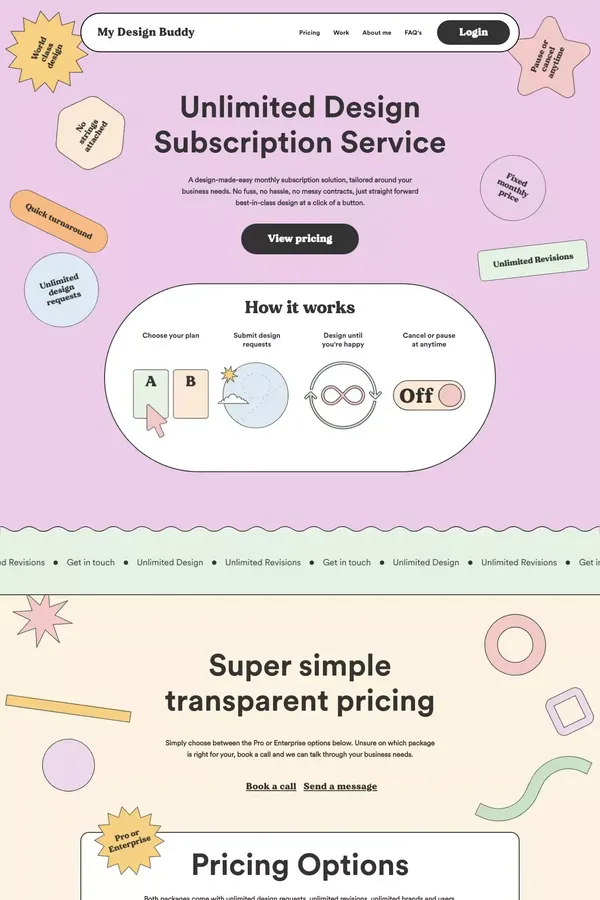 My Design Buddy - website design inspiration