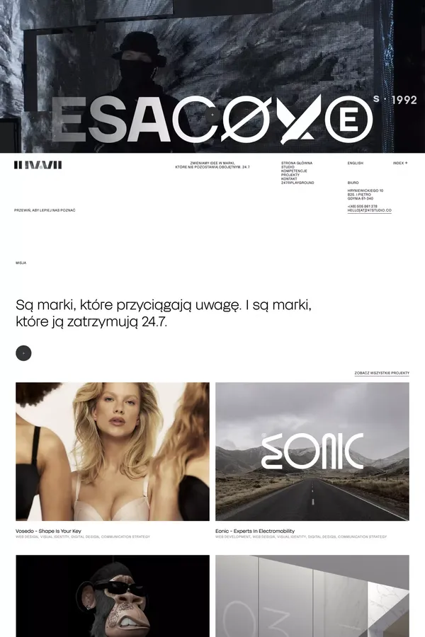 247Studio - Portfolio design inspiration