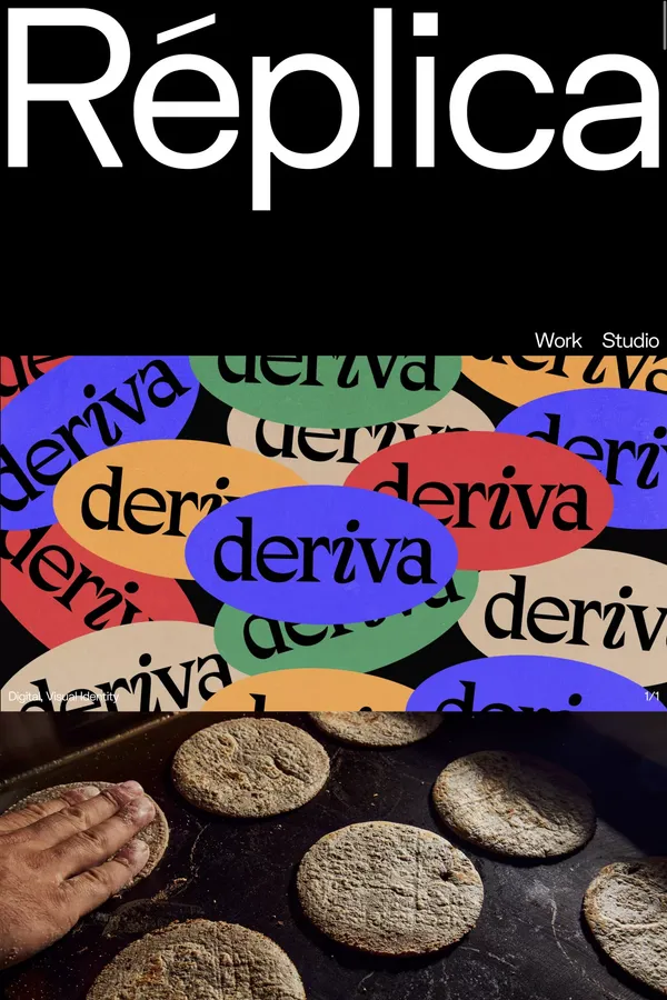 Réplica - Portfolio design inspiration